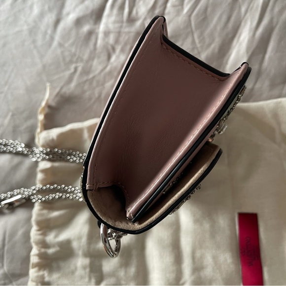 Valentino Glam Lock Rockstud - beaded Cloud shoulder bag, authentic, pristine - Picture 8 of 13